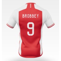 Ajax Brian Brobbey #9 Hemmatröja 2023-24 Kortärmad